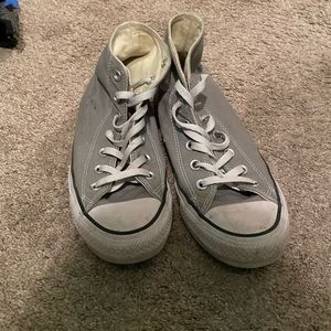 Grey converse. Size 8